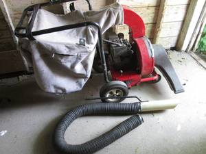 lot 2 image: MTD Lawn Vacuum 5hp Briggs and Stra...