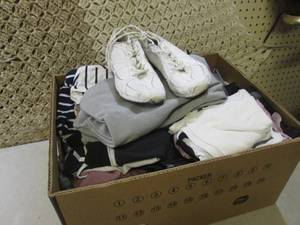 lot 39 image: Box Full of Assorted Teen Clothing ...