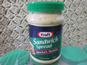 lot 66 image: 12 Jars of Kraft Sandwich Spread Be...
