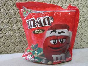 lot 80 image: Large 2 pound 6 ounce Bag of M&Ms ...