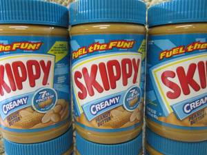 lot 87 image: 6 Jars of Skippy Creamy Peanut Butt...
