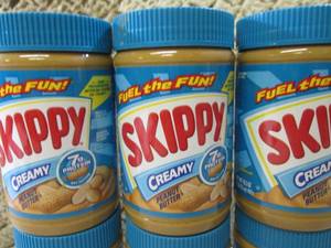 lot 88 image: 6 Jars of Skippy Creamy Peanut Butt...