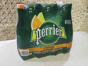 lot 98 image: Case of 12 Big Bottles of Perrier L...
