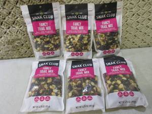 lot 111 image: 6 Bags of Fancy Trail Mix Best by J...