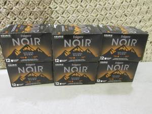 lot 114 image: 6 Boxes of Keurig Folgers Noir Gold...