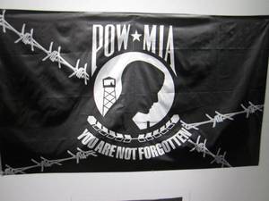 lot 133 image: 3 ft x 5 ft POWMIA You Are Not For...