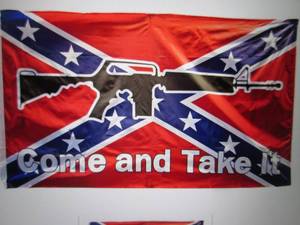 lot 134 image: 3 ft x 5 ft Come And Take It Flag A...