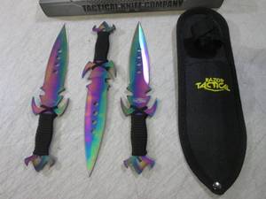 lot 138 image: Razor Tactical 3pc 7 12 Throwing ...