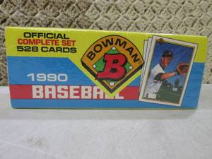 lot 149 image: Bowman 1990 528 Baseball Cards Set ...