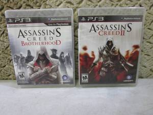 lot 211 image: Assassins Creed Brotherhood and II ...