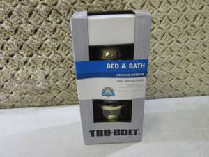 lot 213 image: Tru-Bolt Bed & Bath Locking Interio...