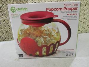 lot 248 image: Micro-Pop 3 Qt Popcorn Popper for M...