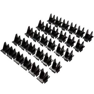 Fiberon 30-Pack Black Stair Sq Bal Inserts BAL12 AD SQ ST 30 BL - NEW