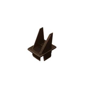 Fiberon 30-Pack Chestnut Brown Stair Sq Bal Inserts BAL12 AD SQ ST 30 DW - NEW