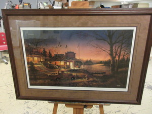 lot 708 image: TOTAL COMFORT BY TERRY REDLIN - HAND SIGNED AND NUMBERED - LIMITED EDITION PRINT
