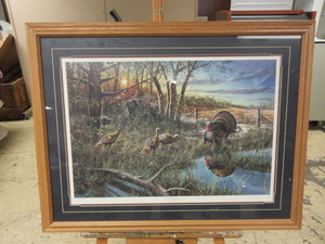 lot 725 image: THE CHALLENGE BY JIM HANSEL SIGNED AND NUMBERED ARTISTS PROOF