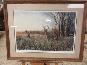 lot 726 image: BREAKING COVER BY JIM HANSELL, HAND SIGNED AND NUMBERED LIMITED EDITION