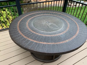Outdoor Gas Fire Pit by Greatroom Company