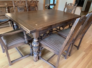 Jacobean Dining Room Table
