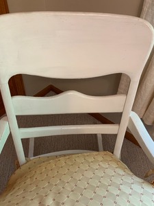 Painted White Rocking Chair