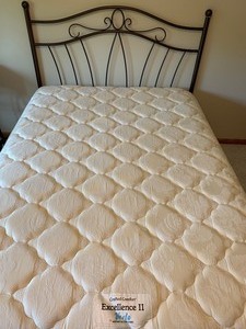 Queen Metal Headboard and Bed Frame