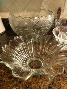 Assorted Glass Plates and Bowls