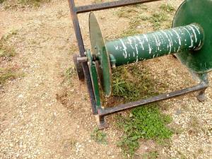 lot 10 image: 24 Water Hose Reel Cart...