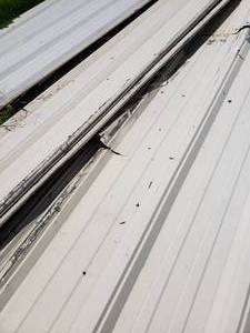 Lot of Used Metal Sheeting