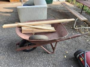 Wheel Barrow With Parts