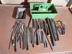 Large Assortment Of Chisels & Punches