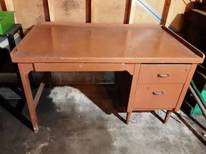 Vintage Wood Desk 51x 30