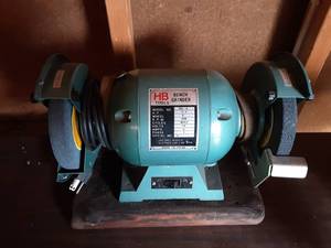 HB Tools 34 HP Bench Grinder