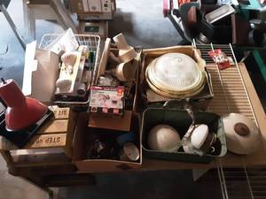 Large Lot Of Lighting  (Some New)