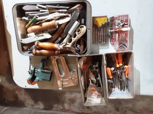 Screw Drivers, Staple Gun, Razor Knives, Chain Tools