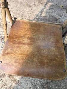 lot 40 image: Four Folding Chairs