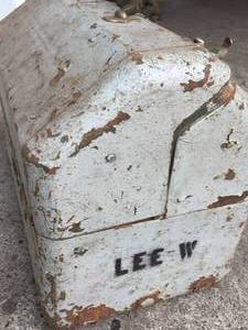 lot 41 image: Large Vintage Tool Box Full Of Electrical Hardware