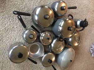 lot 132 image: Pots And Pans Lot