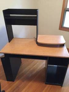 lot 165 image: Desk And Office Chair