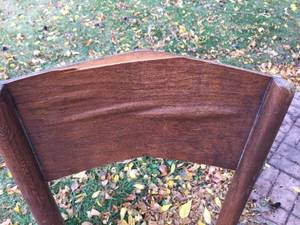lot 191 image: Vintage Wooden Chair