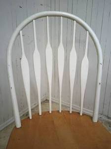 lot 206 image: White Wooden Chair