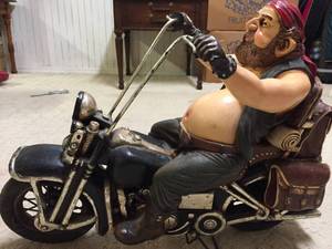 lot 212 image: Biker Figure
