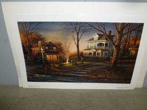 lot 1 image: Terry Redlin Print