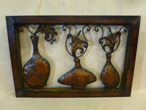 lot 68 image: Metal Wall Decor