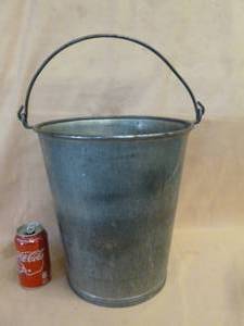 lot 72 image: Vintage Milk Bucket