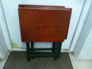 lot 73 image: T.V Trays