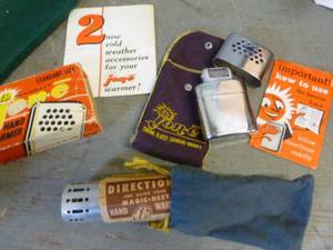 lot 167 image: Vintage Hand Warmers