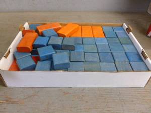 lot 298 image: Vintage Wooden Blocks