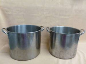 lot 360 image: Stainless Steel Kettles