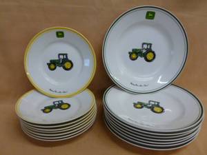 lot 407 image: John Deere Plate Set