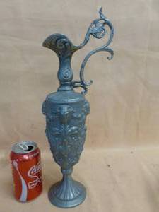 lot 478 image: Vintage Pewter Chalice